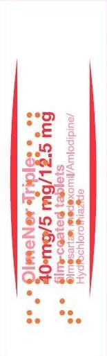 Olmenor Triple 40/5/12.5mg